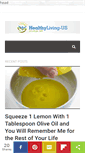 Mobile Screenshot of healthyliving-us.com